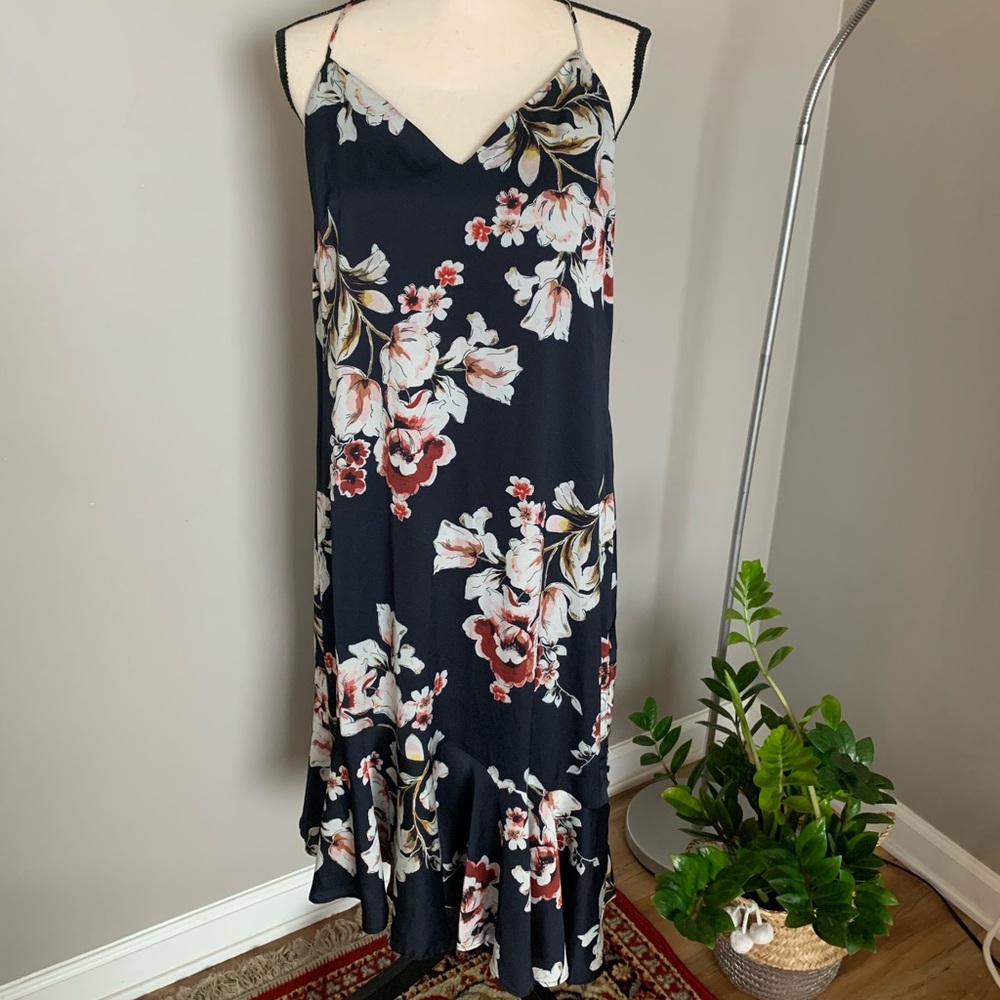 Zara floral dress
